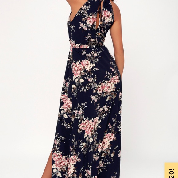 Halter maxi dress - Picture 2 of 3